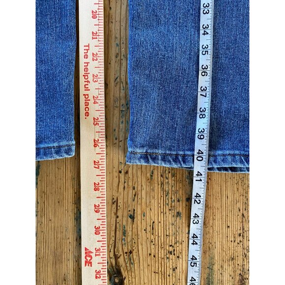 Wrangler Mens Classic Regular Fit Jeans Size 38x30 in Blue Denim Straight Leg - Picture 7 of 7